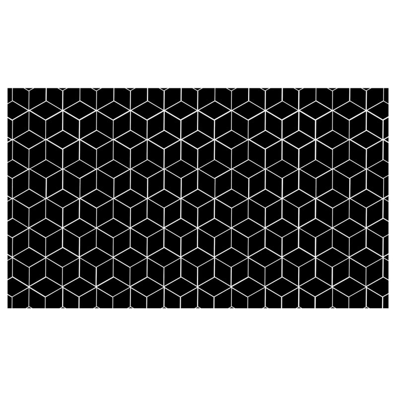 Scanpart inductie beschermmat 90x52 cm zwart siliconen
