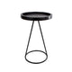 Van manen tafel marcel zwart hout 25x25x38cm