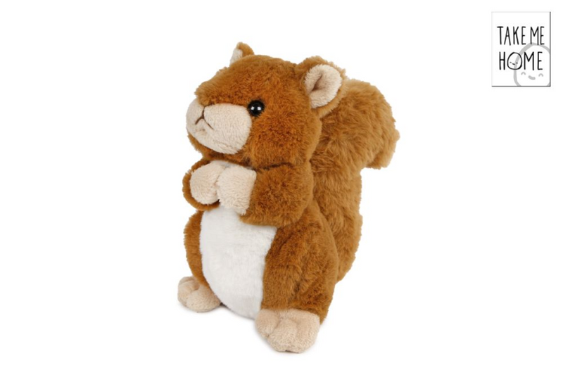 Take me home eekhoorn pluche 15cm
