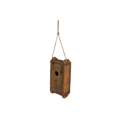 Diversen Vogelhuis Brick Mould Naturel Recycle Hout 30x15x12cm