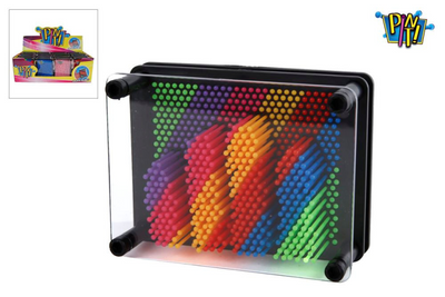 Van manen pin it! 3d afdruk rechthoek, 12,5cm
