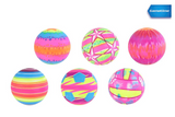 Gametime bal neon 2 in net ass 10cm - afbeelding 1