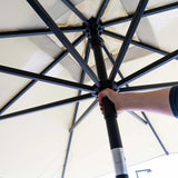 Madison parasol denia 200x200 cm groen - afbeelding 2