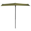 Madison balkonparasol sun wave 270x150 cm saliegroen