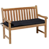 Madison Bankkussen Basic 120x48 cm zwart - afbeelding 2
