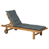 Madison ligbedkussen basic 200x60 cm grijs - afbeelding 1