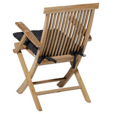 Madison zitkussen basic toscane 46x46 cm zwart - afbeelding 3