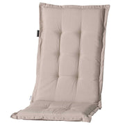 Madison stoelkussen met hoge rug panama 123x50 cm lichtbeige - afbeelding 3