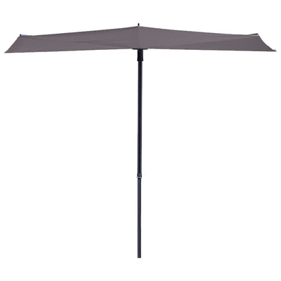 Madison balkonparasol sun wave 270x150 cm taupe pac3p015