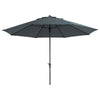 Madison Parasol Timor Luxe 400 cm PAC8P014 grijs
