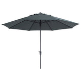 Madison Parasol Timor Luxe 400 cm PAC8P014 grijs - afbeelding 1