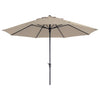 Madison Parasol Timor Luxe 400 cm ecru PAC8P016