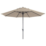 Madison Parasol Timor Luxe 400 cm ecru PAC8P016 - afbeelding 1