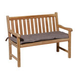 Madison bankkussen basic 150x48 cm taupe - afbeelding 2