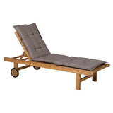 Madison ligbedkussen basic 200x60 cm taupe - afbeelding 2