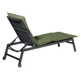 Madison Ligbedkussen Basic 200x60 cm groen - afbeelding 3