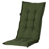 Madison stoelkussen met hoge rug panama 123x50 cm groen - afbeelding 2