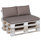 Madison palletkussenset panama taupe - afbeelding 2