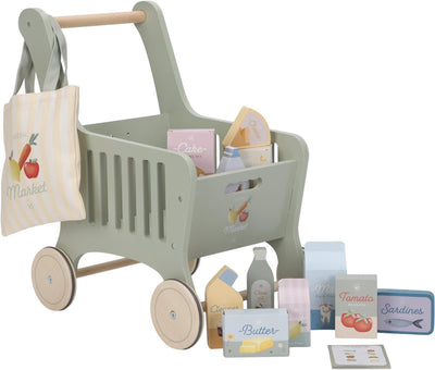Little dutch houten winkelwagen fsc