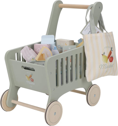 Little dutch houten winkelwagen fsc