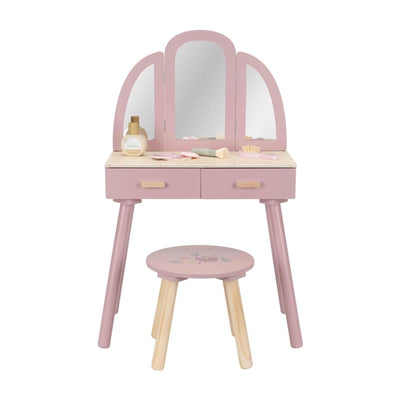 Little dutch kaptafel – hout – pink