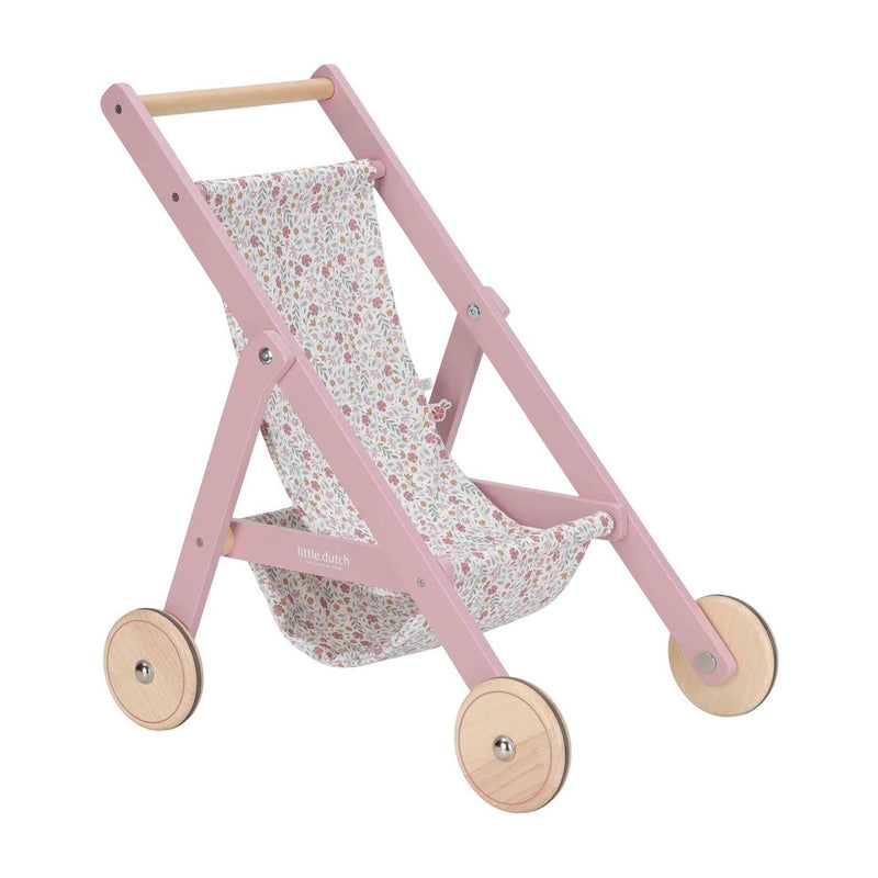 Little dutch houten poppenbuggy