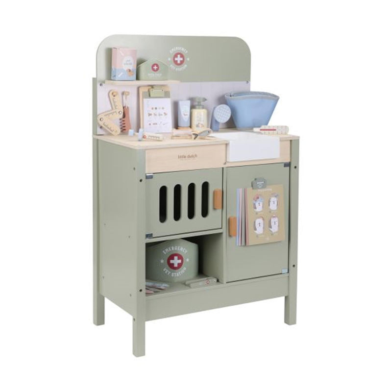 Little dutch houten dierenartspraktijk