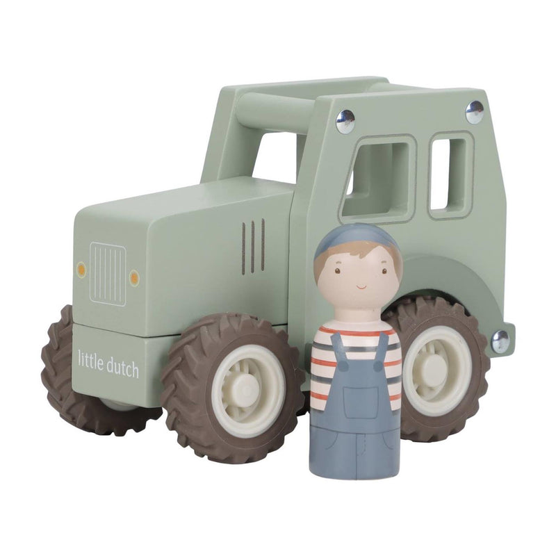 Little dutch houten tractor fsc
