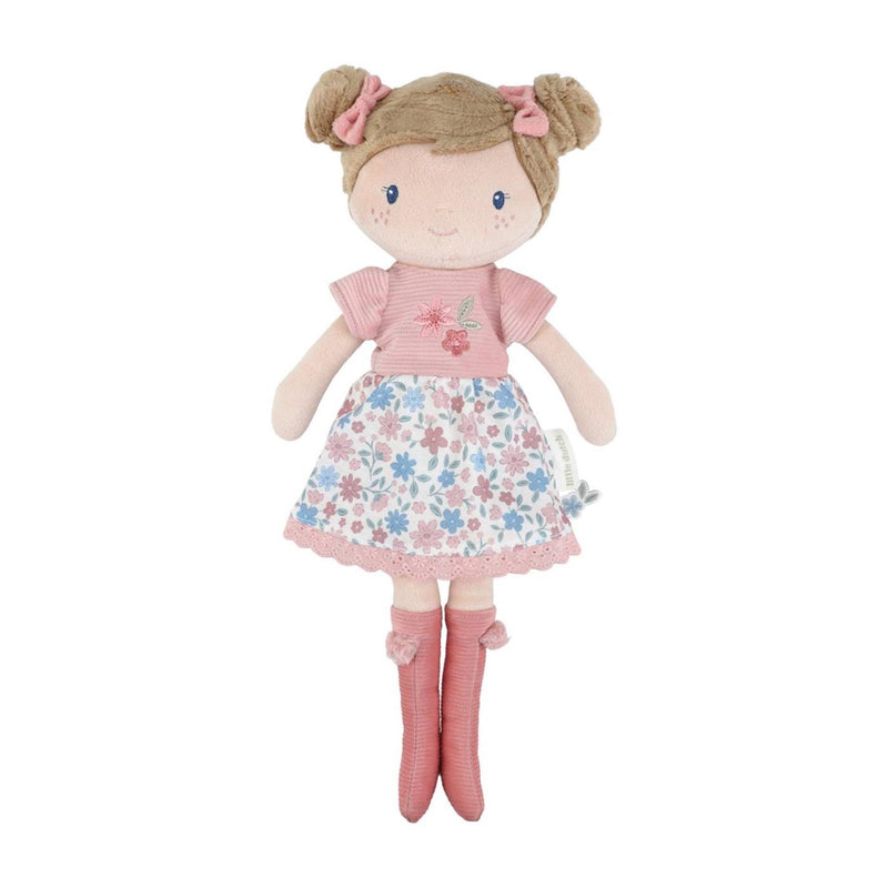 Little dutch knuffelpop rosa 34cm
