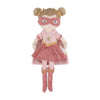 Little dutch superhero knuffelpop rosa - 35 cm