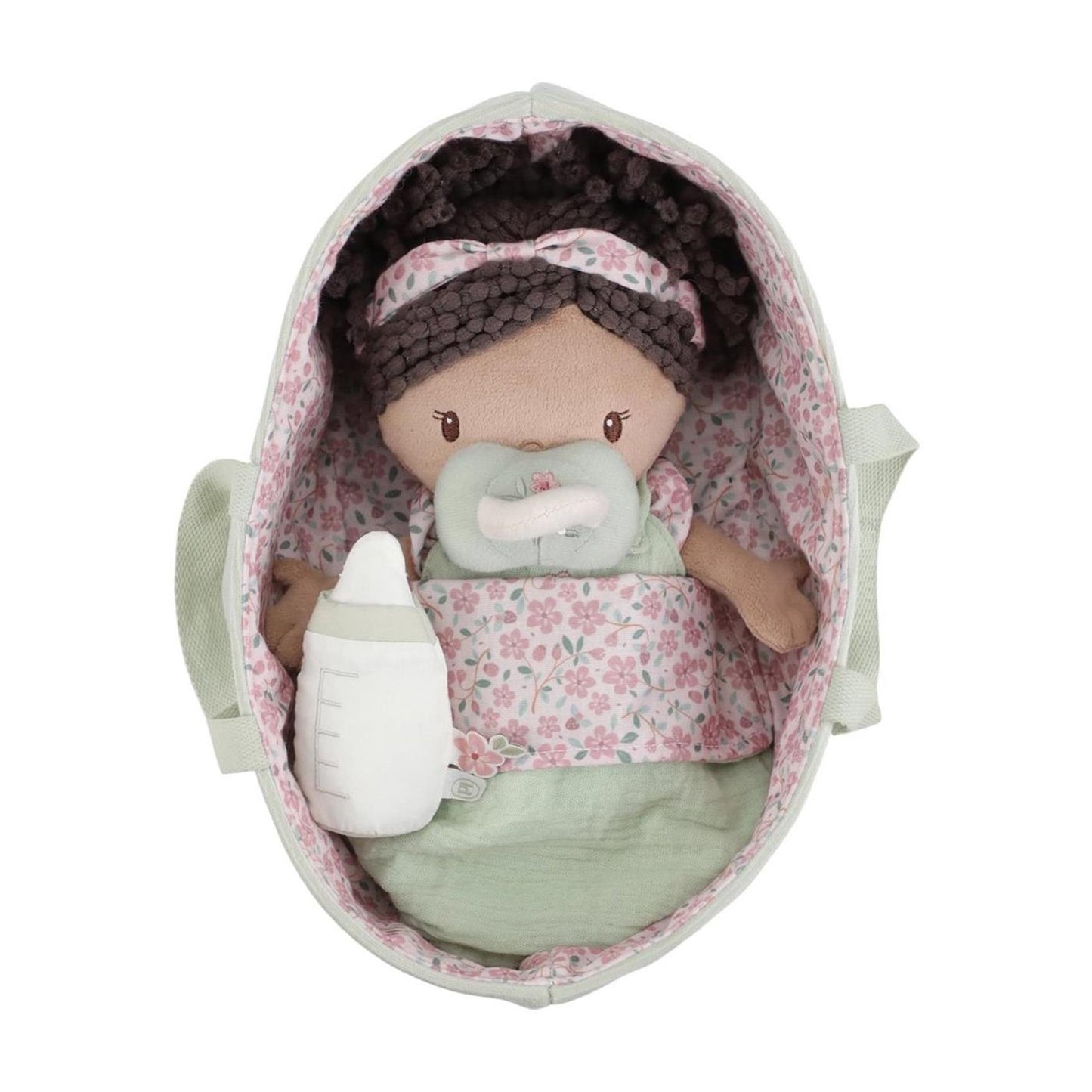 Little dutch babypop in mandje evi 25cm