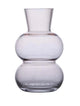 B-living vaas glas amalia ø12x20cm beige