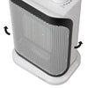 Eurom verwarming 1500w sv1500 ventilator kachel