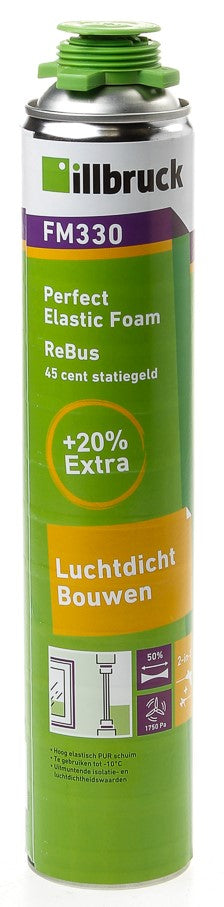 Illbruck fm330 perfect elasticfoam pro | elastisch purschuim rebus | 880 ml - fm330399613