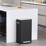 Eko pedaalemmer x-cube 30 l zwart - afbeelding 1