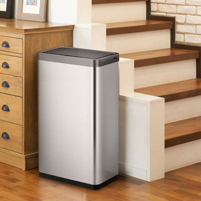 Eko vuilnisbak met sensor mirage x 80 l matzilverkleurig