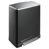 Eko pedaalemmer e-cube 50 l matzwart - afbeelding 2