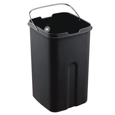 Eko afvalbak laguna 35 l matzilverkleurig
