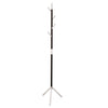 V-part kapstok linair staand met 4 haken 180 cm wit