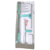Aqua laser raamwisserset | complete set raamwissers | raamwisser met telescopische steel 130 cm - afbeelding 1