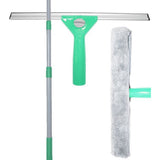 Aqua laser raamwisserset | complete set raamwissers | raamwisser met telescopische steel 130 cm - afbeelding 2