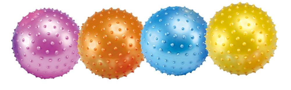 Bal spiky 20 cm 4 ass