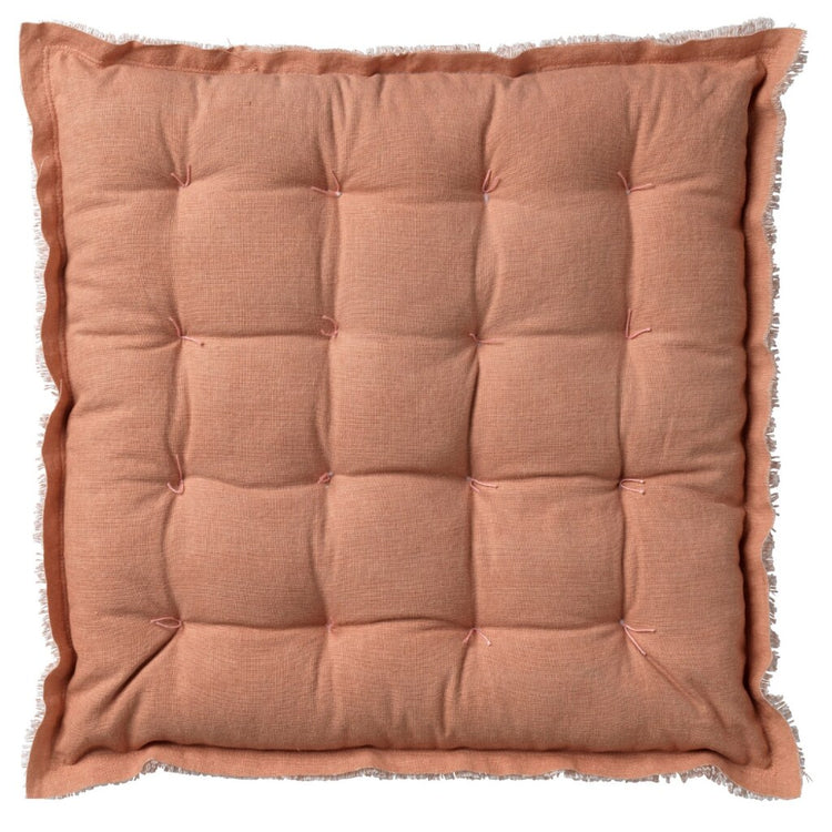 Dutch decor burto stoelkussen 40x40 cm muted clay