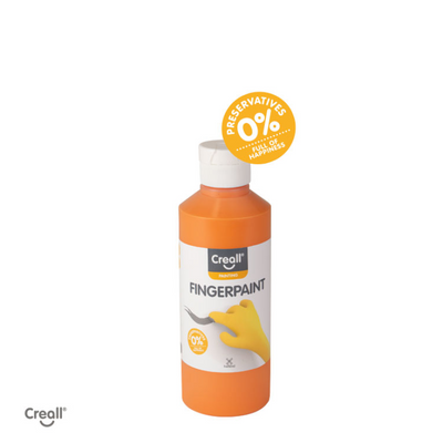 Creall vingerverf conserveringsvrij oranje - 250ml