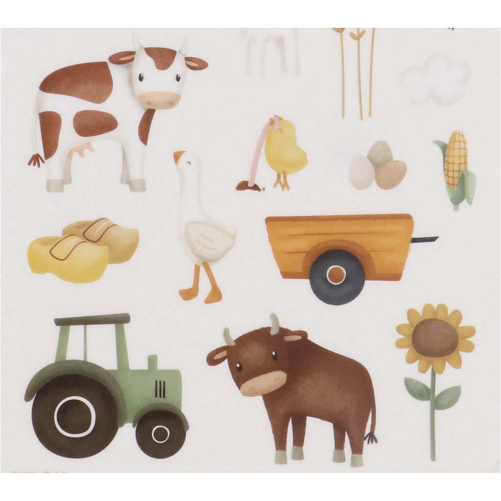Little dutch raamstickers boerderij | 6 stuks