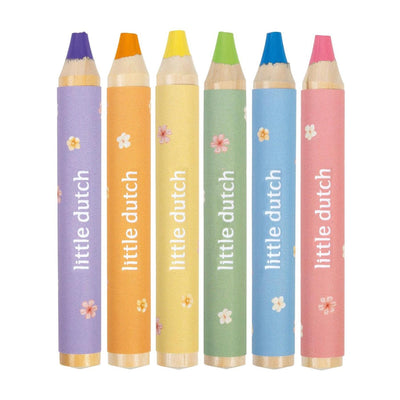 Little dutch rosa potloden 6 stuks