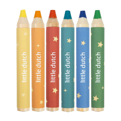 Little dutch jim potloden 6 stuks
