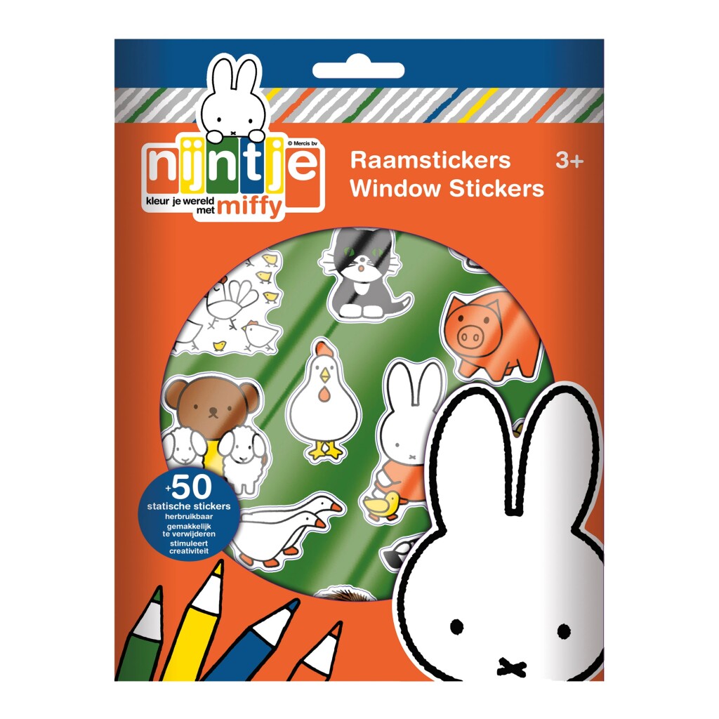 Bambolino toys nijntje raamstickers