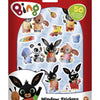 Dsp. bing raamstickers. 3+ (12st)