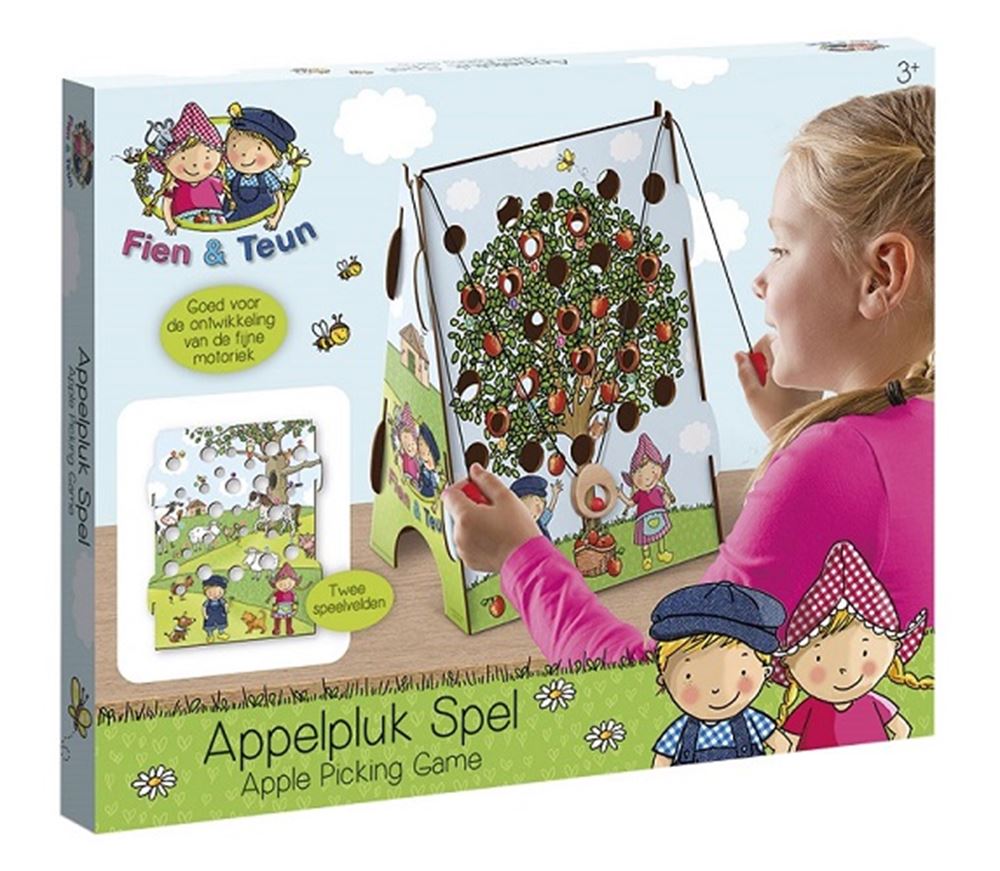 Fien teun appeltjes plukken spel. 3+